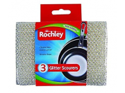 Rochley Glitter Scourers x 3